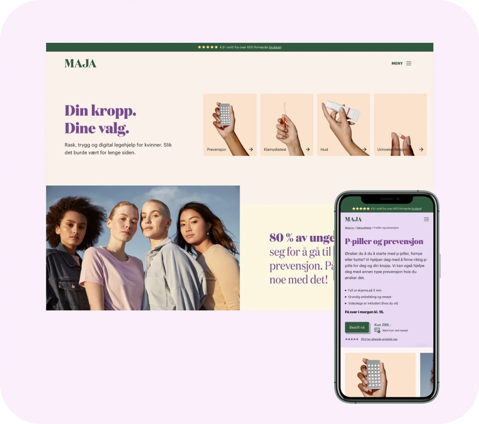 Maja e-handelsflyt