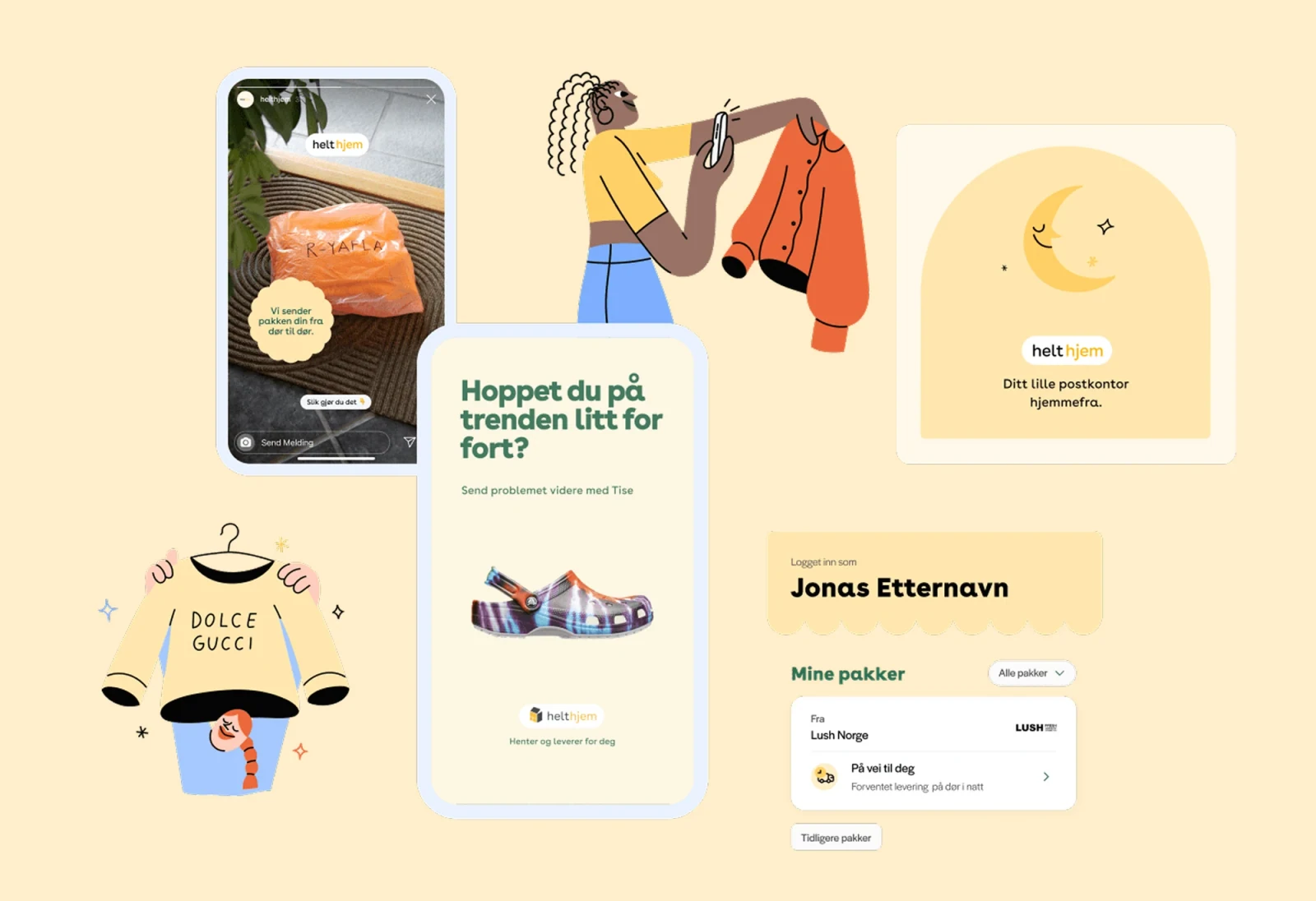 Annonseproduksjoner for Helthjem